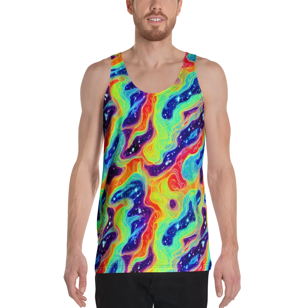 Nova Marble on Men's Tank Top — Front