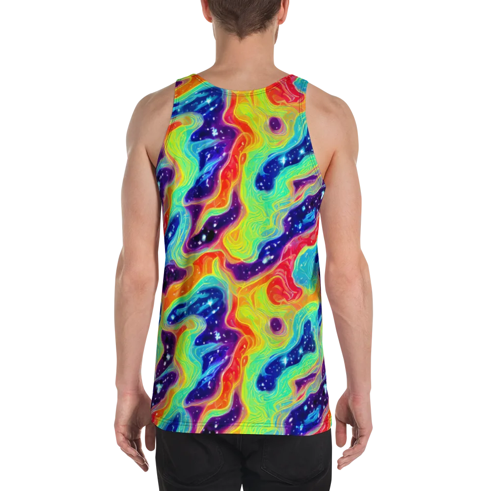 Nova Marble on Men's Tank Top — Back