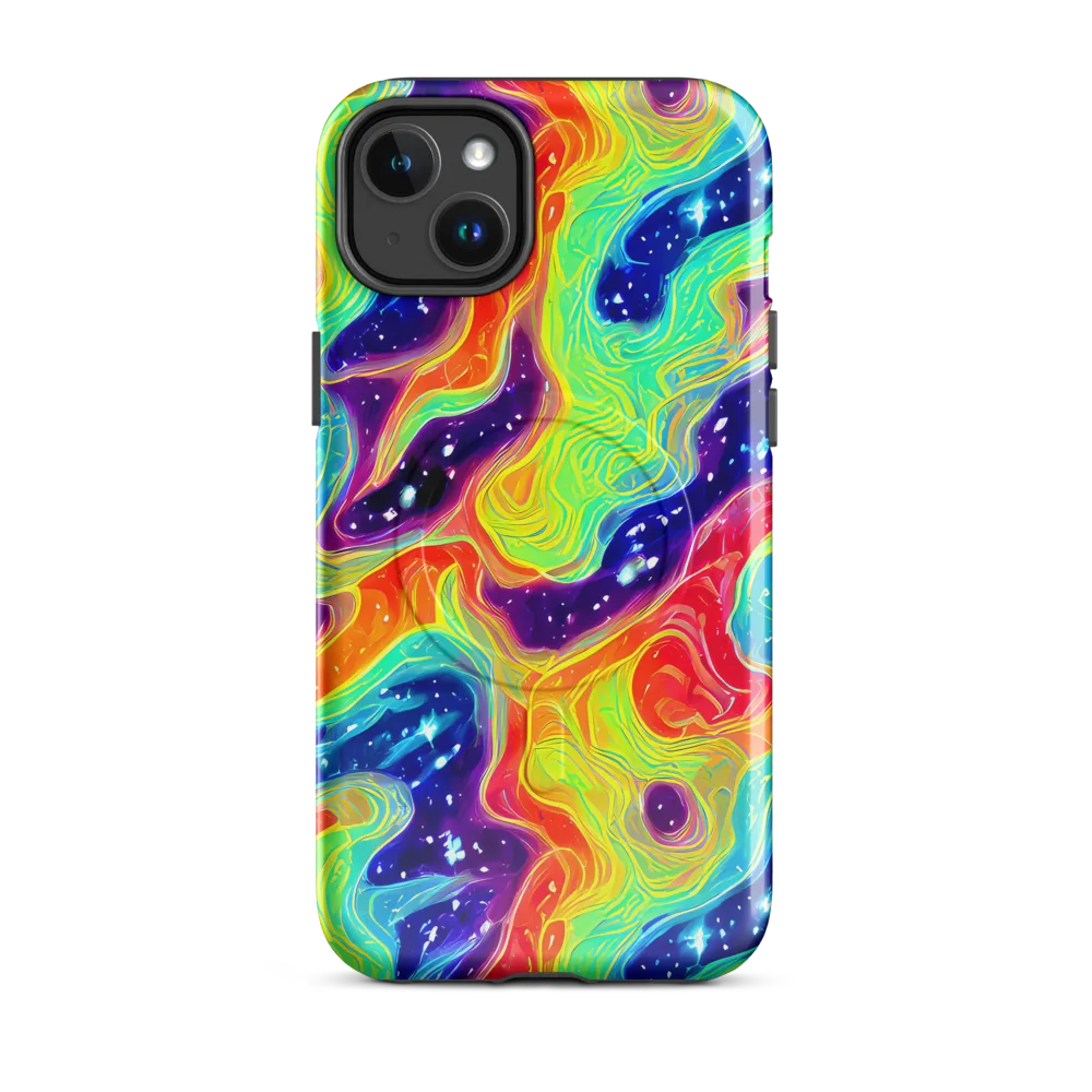 Nova Marble on MagSafe Tough Case for iPhone® — Front