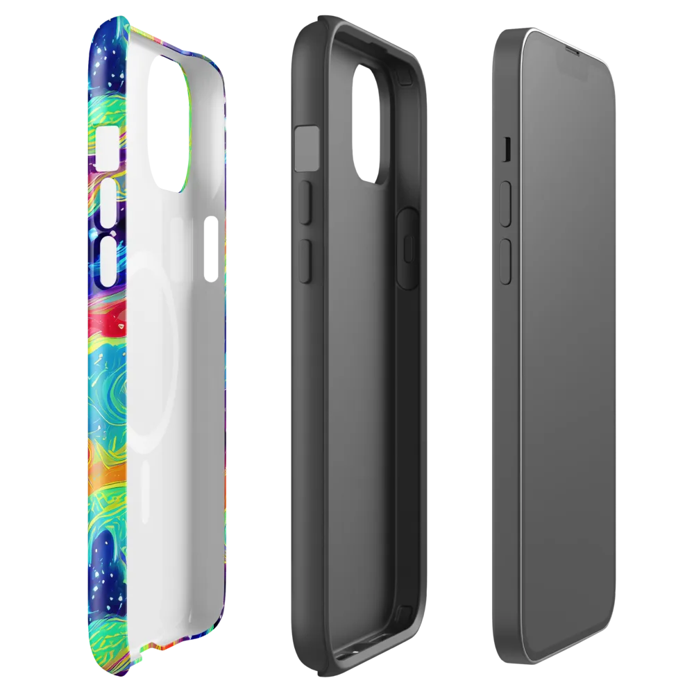 Nova Marble on MagSafe Tough Case for iPhone® — Front