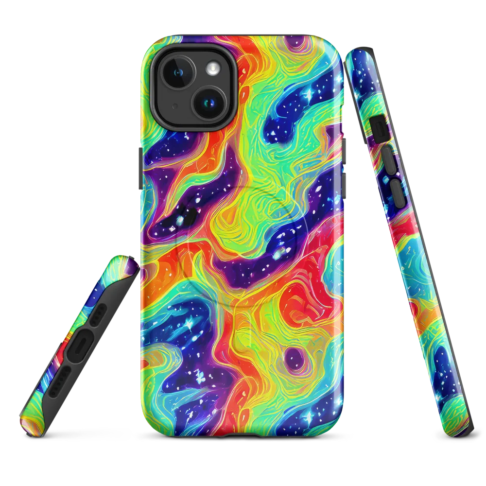 Nova Marble on MagSafe Tough Case for iPhone® — Front