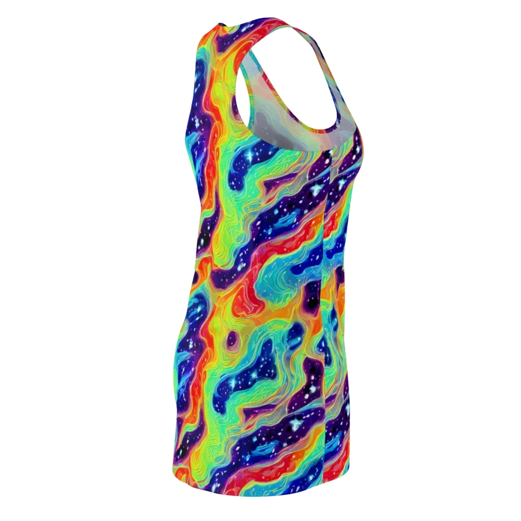 Nova Marble on Racerback Dress — Back Side