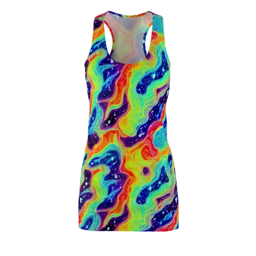 Nova Marble on a Racerback Dress