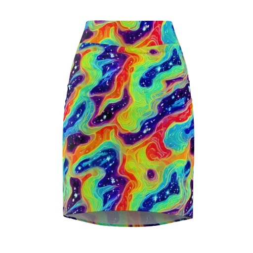 Nova Marble on a Pencil Skirt