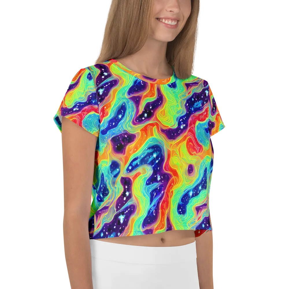 Nova Marble on Crop Tee — Right