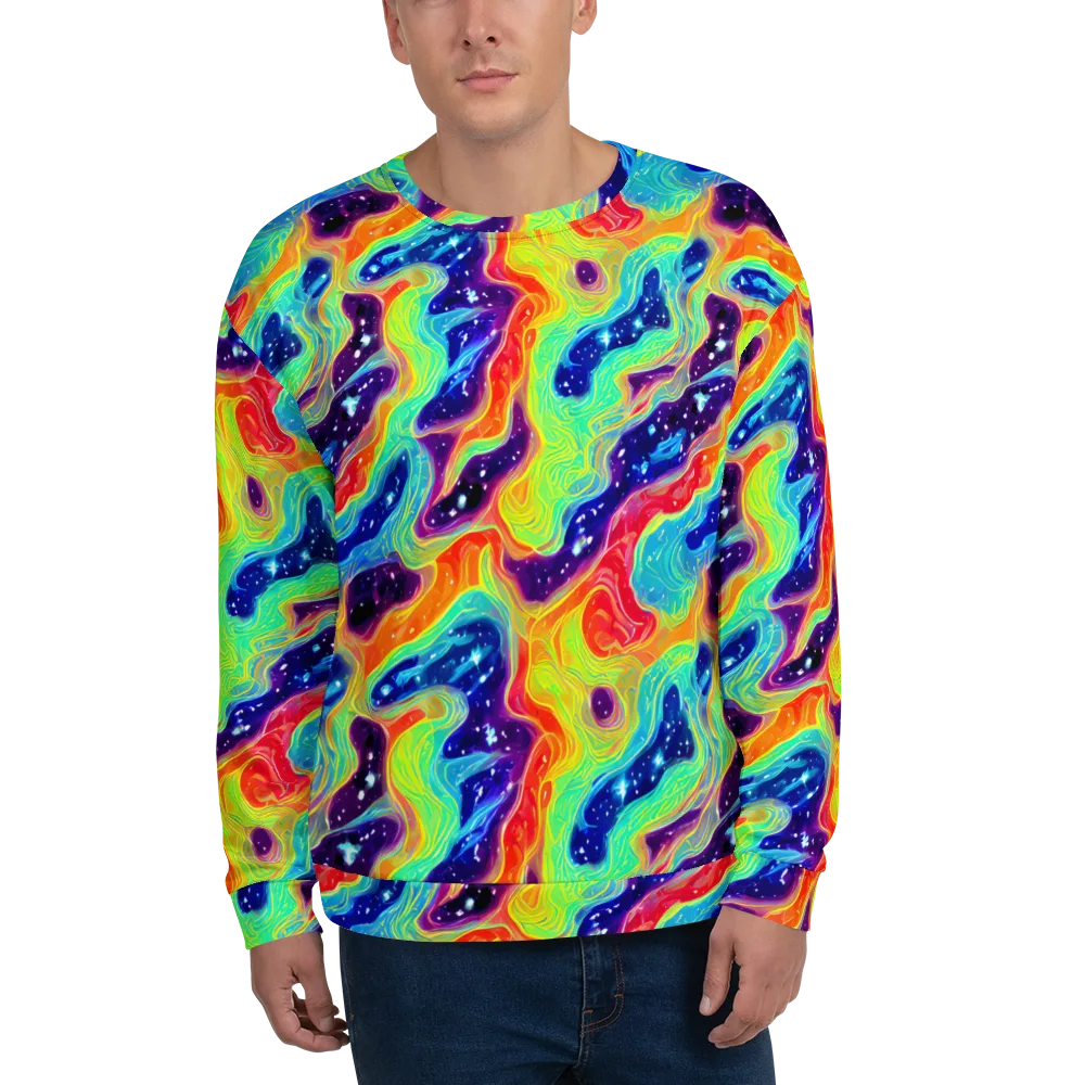 Nova Marble on Sweatshirt — Front