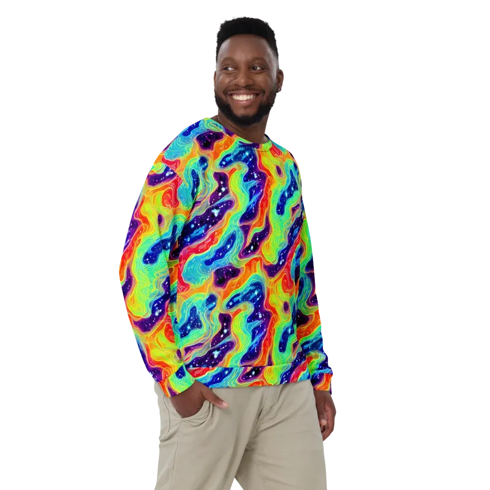 Nova Marble on Sweatshirt — Front