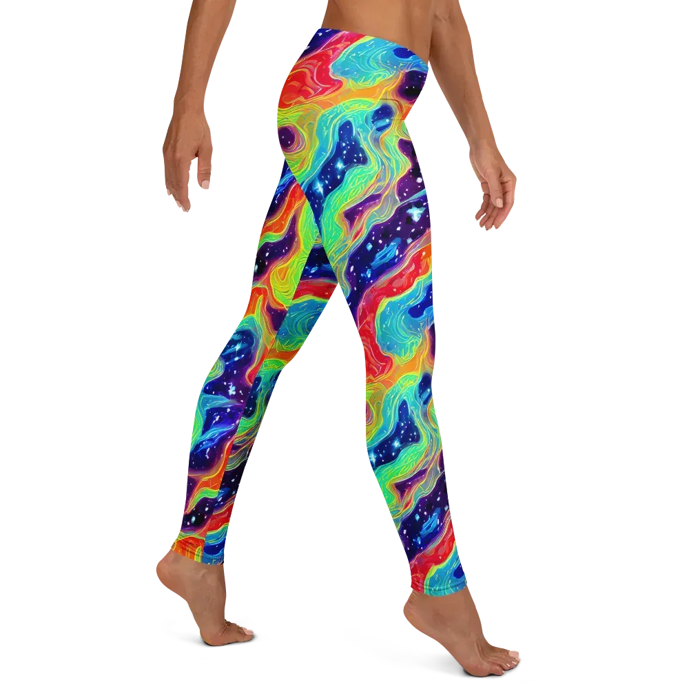 Nova Marble on Leggings — Right