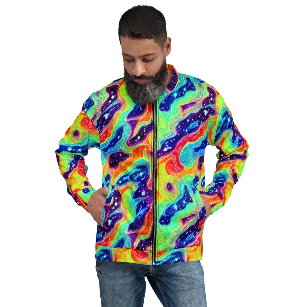 Nova Marble on Bomber Jacket — Front