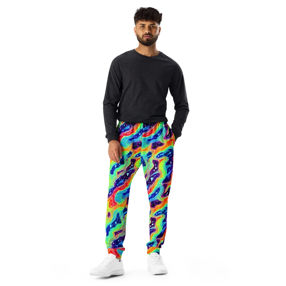 Nova Marble on Men's Joggers — Front