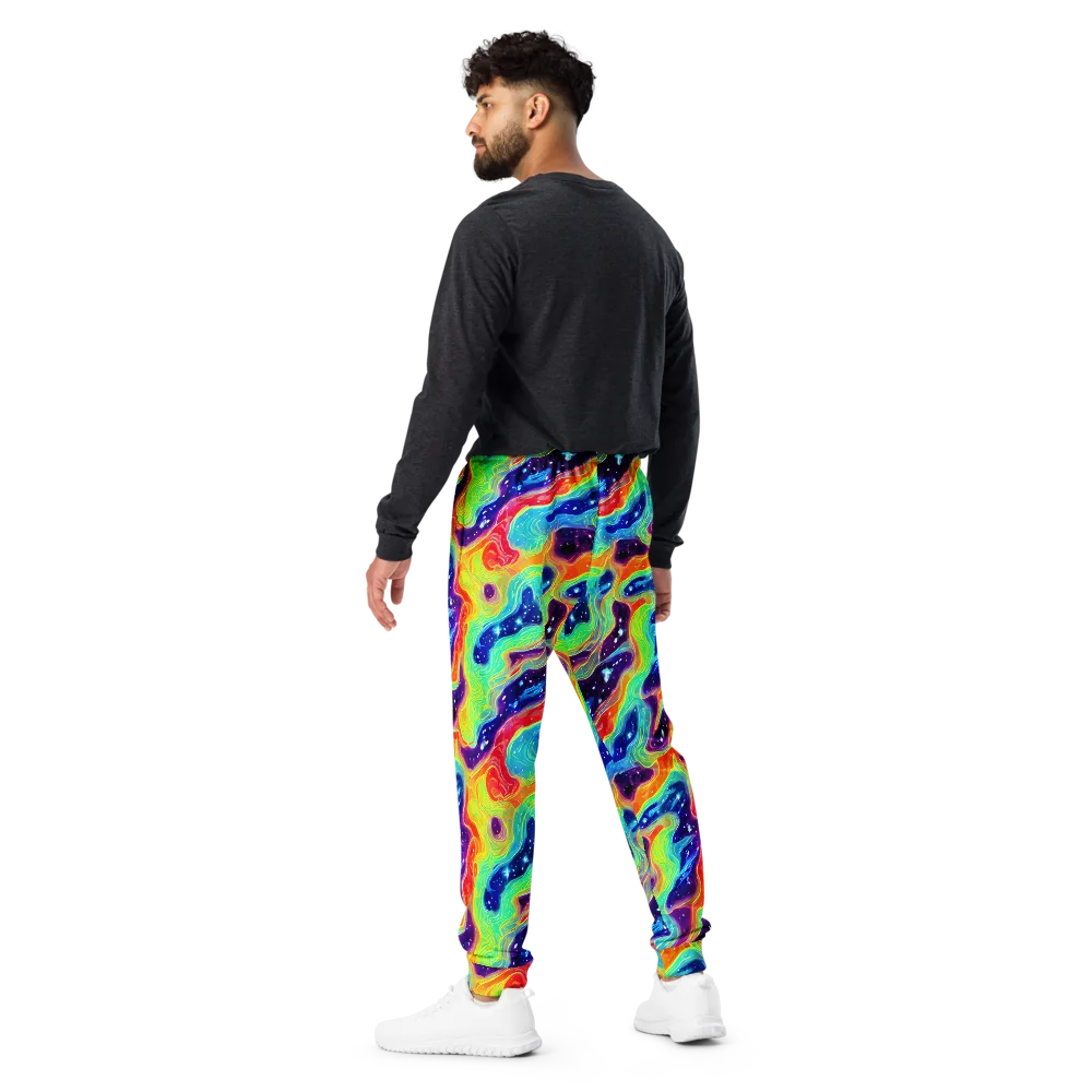 Nova Marble on Men's Joggers — Back