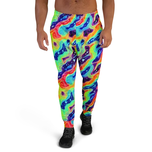 Nova Marble on a Men's Joggers