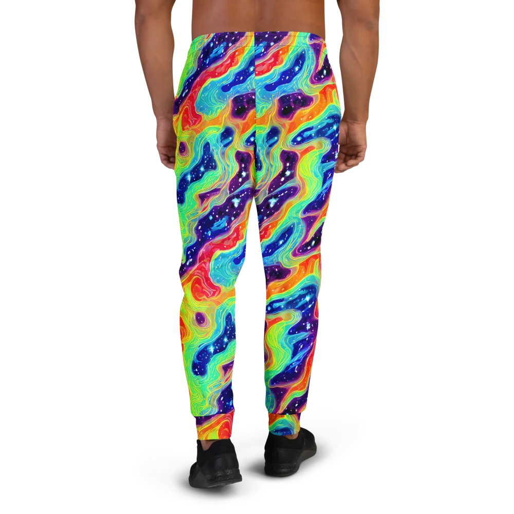 Nova Marble on Men's Joggers — Back