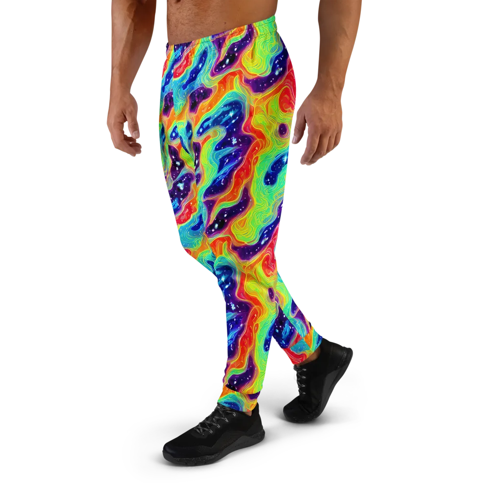Nova Marble on Men's Joggers — Left