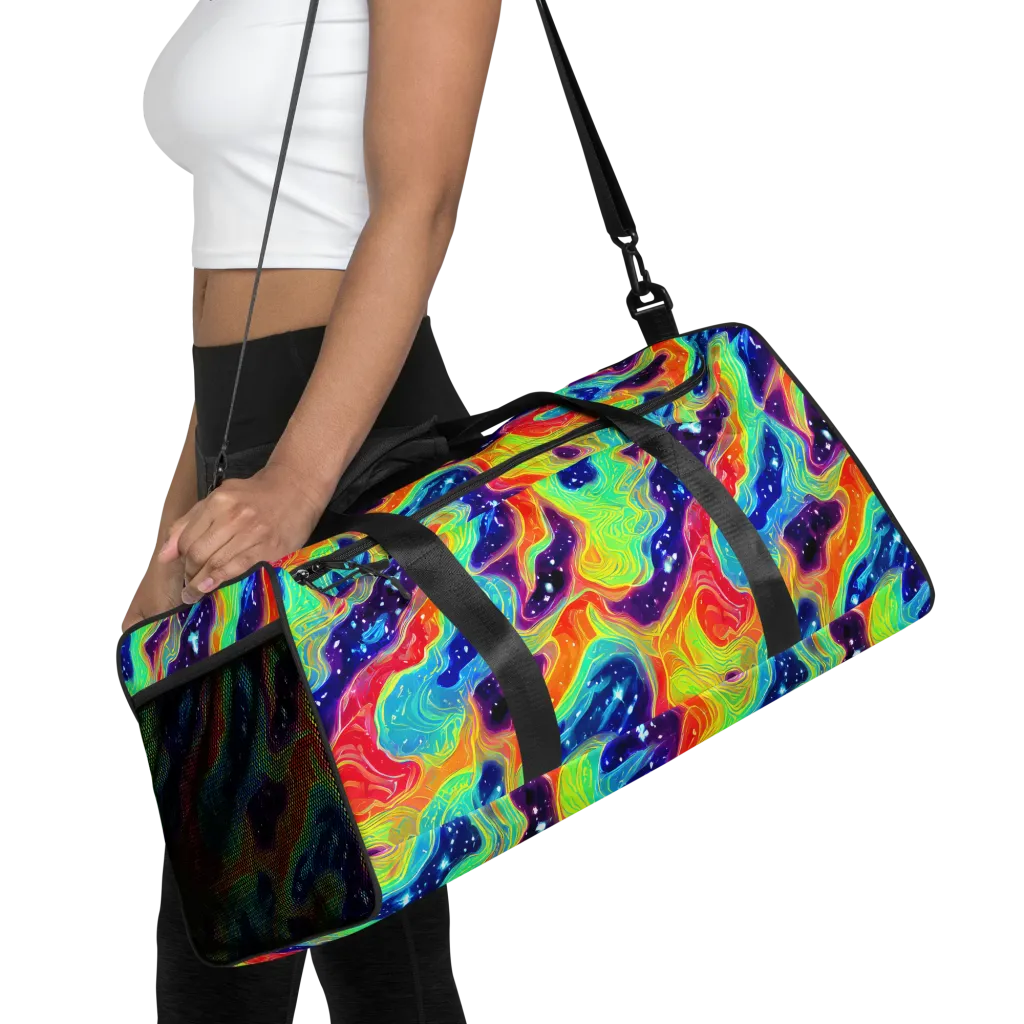 Nova Marble on Duffle Bag — Front