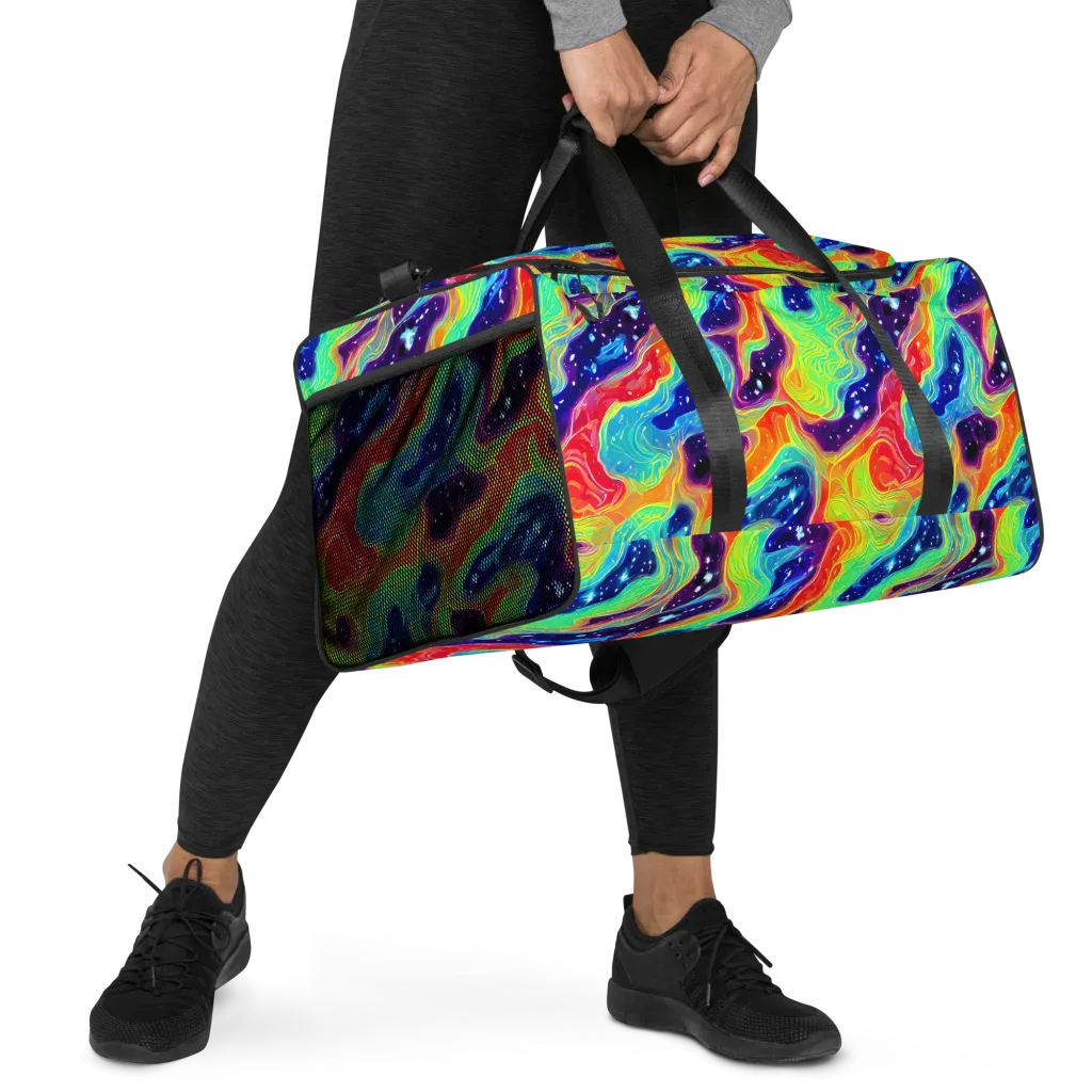 Nova Marble on Duffle Bag — Right Front