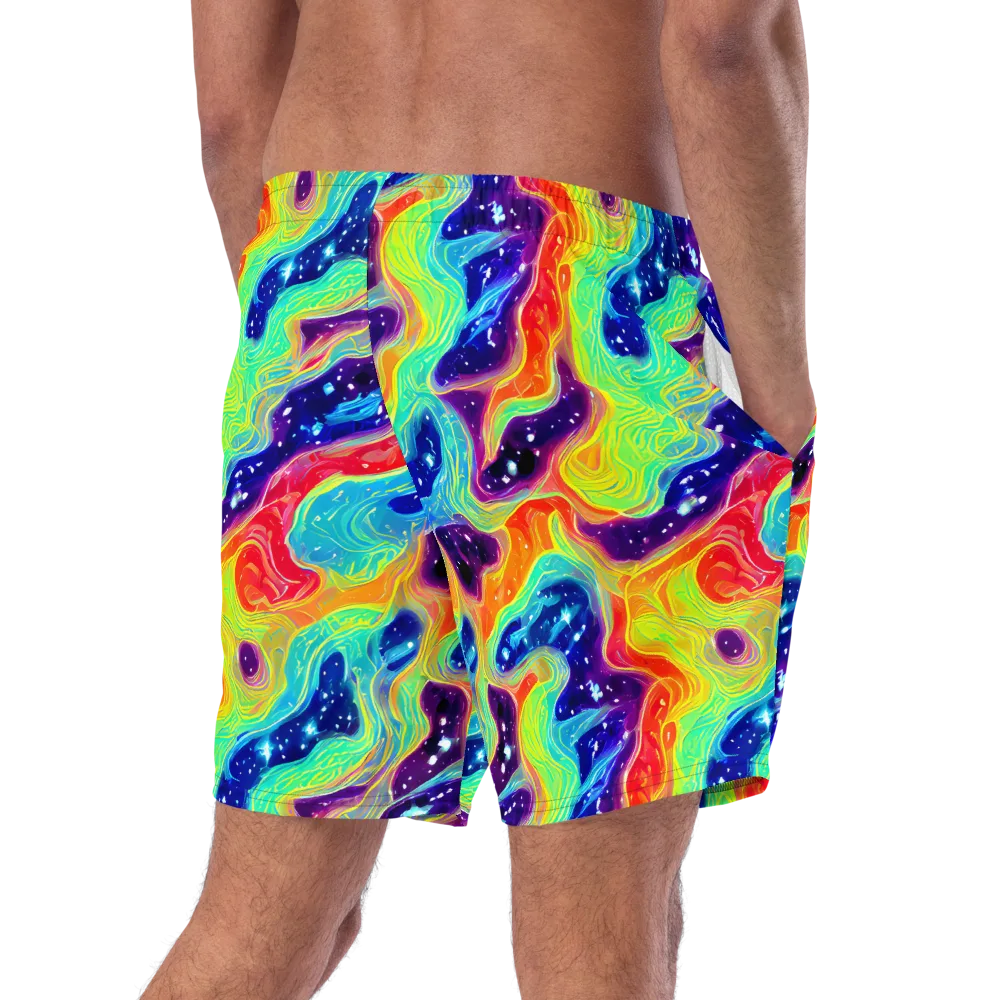 Nova Marble on Swim Trunks — Right Back