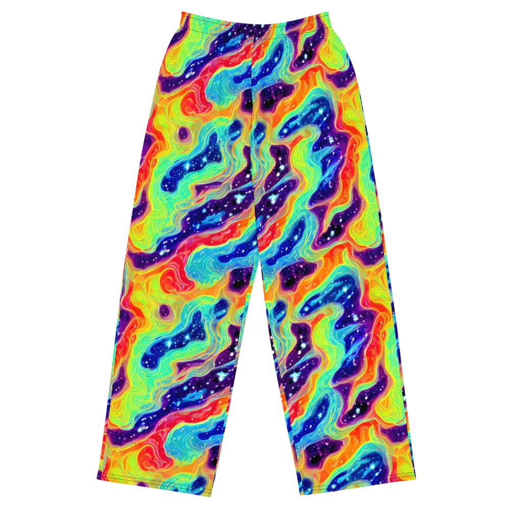 Nova Marble on Wide-Leg Pants — Front