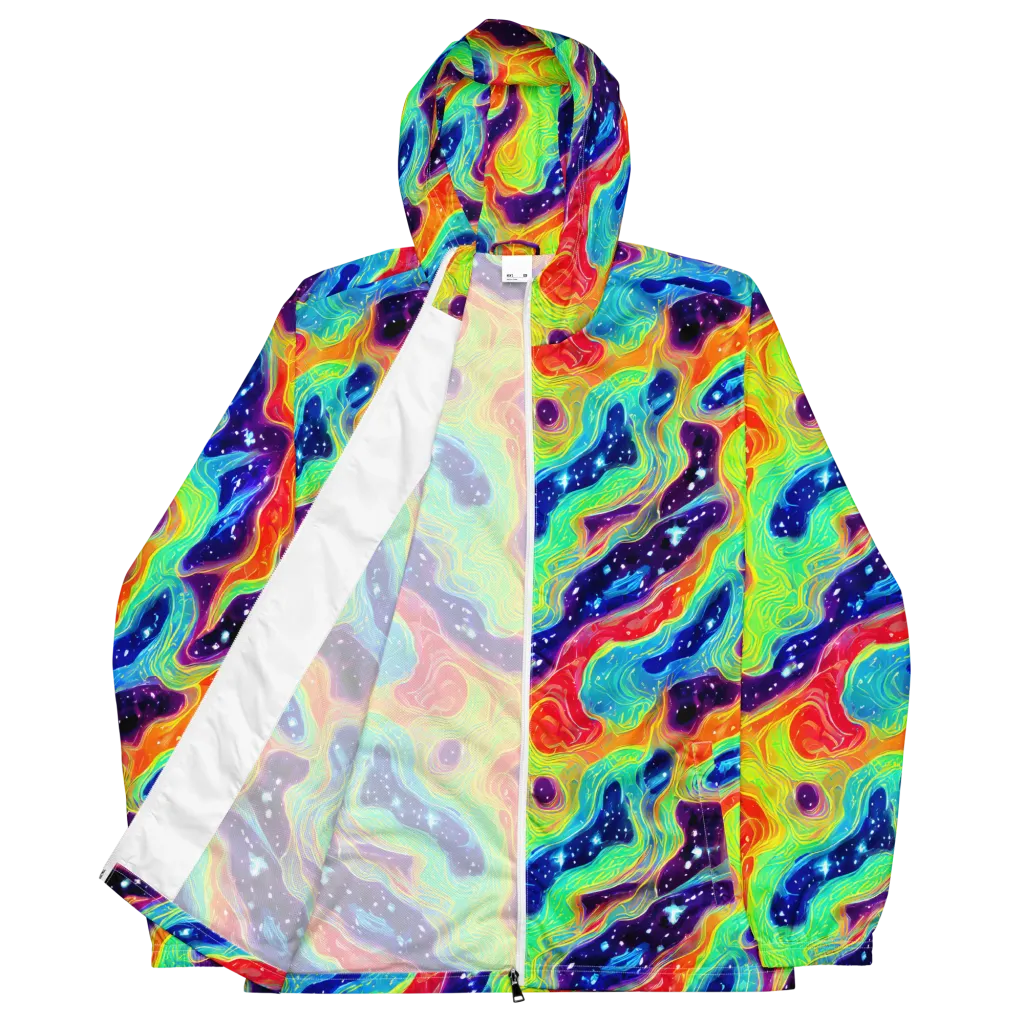 Nova Marble on Men's Windbreaker — Front