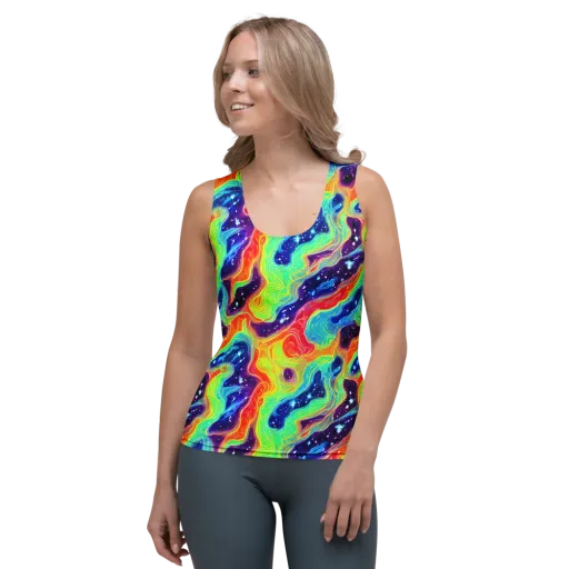 Nova Marble on a Women's Tank Top