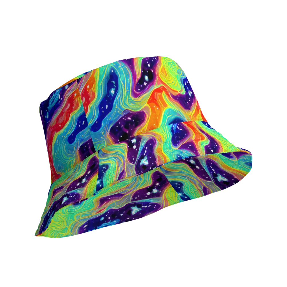 Nova Marble on Reversible Bucket Hat — Product details Outside