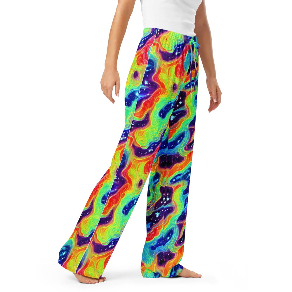 Nova Marble on Women's Pajama Pants — Right Front