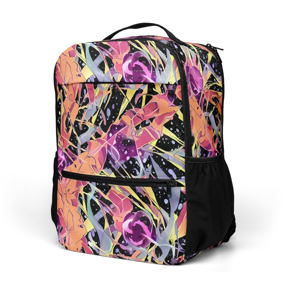 Candy Eclipse on Utility Backpack — Left Front
