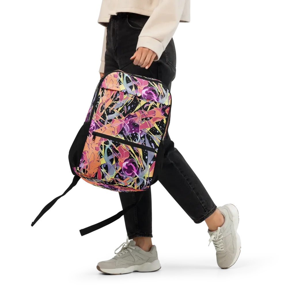 Candy Eclipse on Utility Backpack — Front