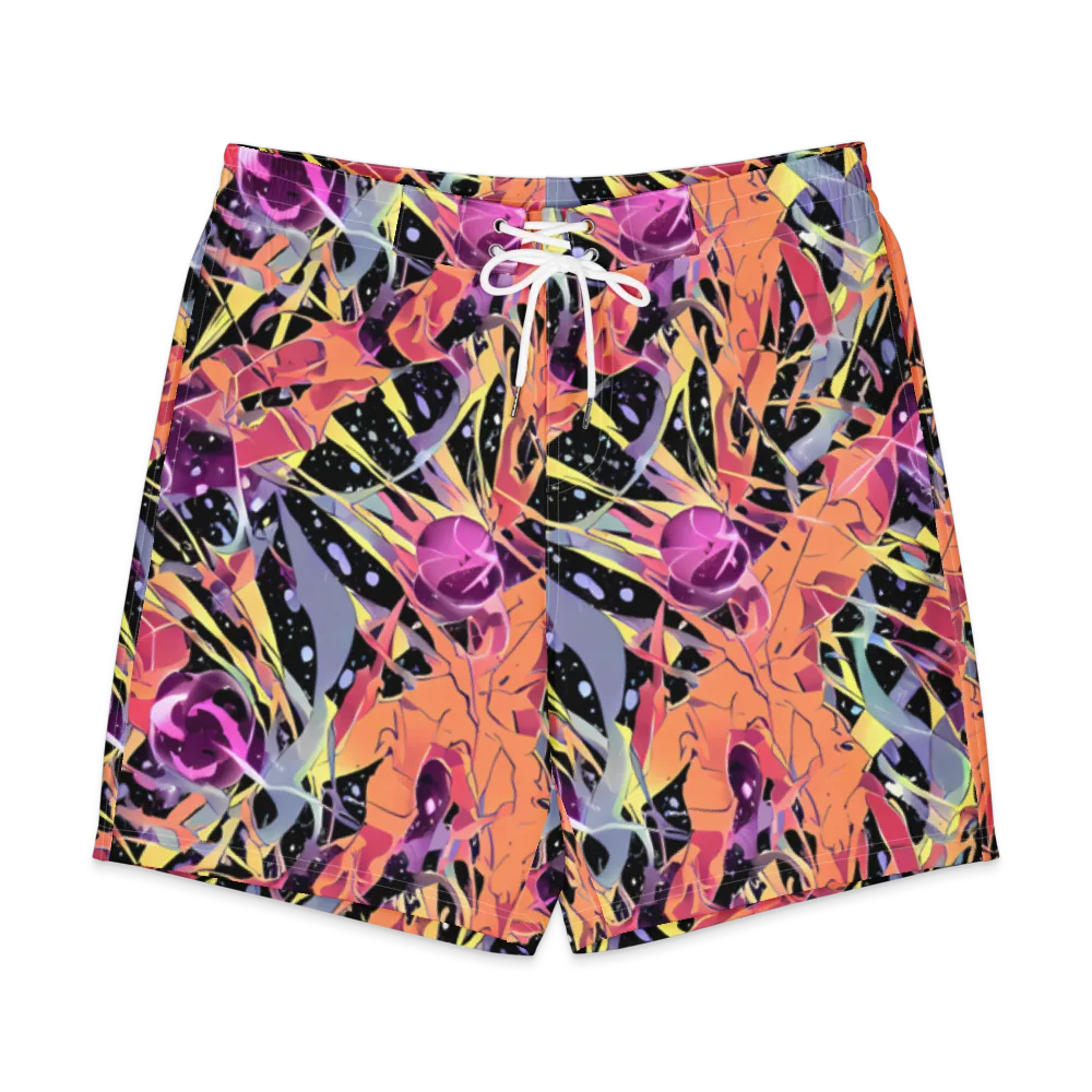 Candy Eclipse on Men's Board Shorts — Front