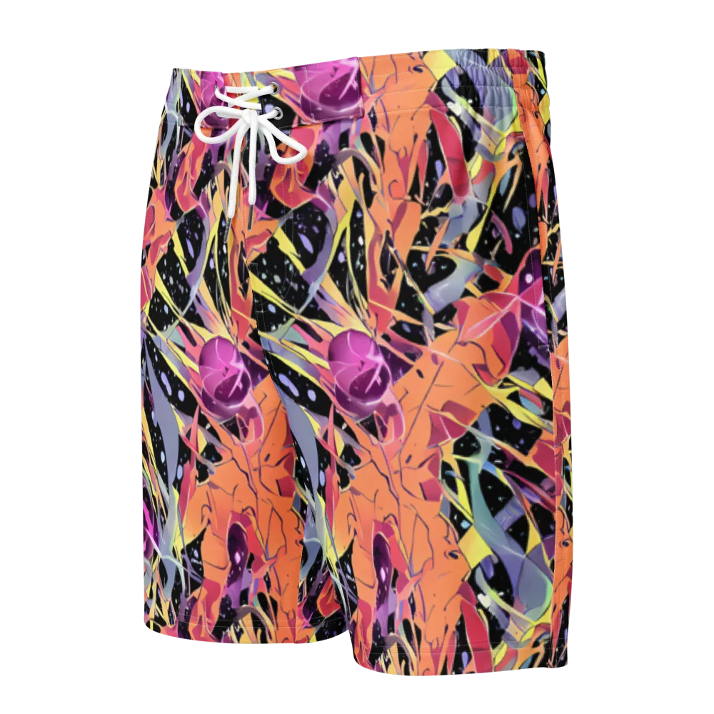 Candy Eclipse on Men's Board Shorts — Front