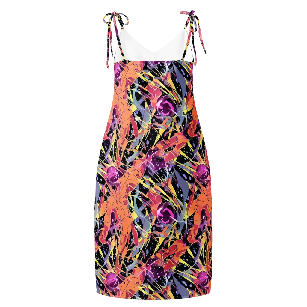 Candy Eclipse on Slip Dress — Back