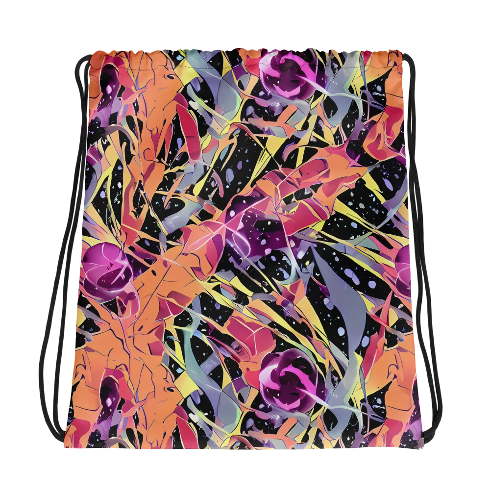 Candy Eclipse on Drawstring Bag — Photo