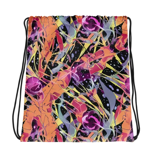 Candy Eclipse on a Drawstring Bag
