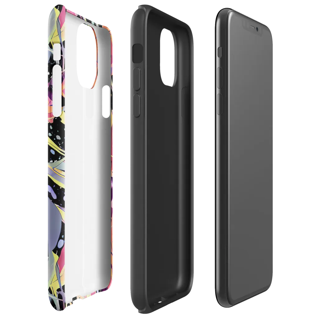 Candy Eclipse on Tough Case for iPhone® — Right