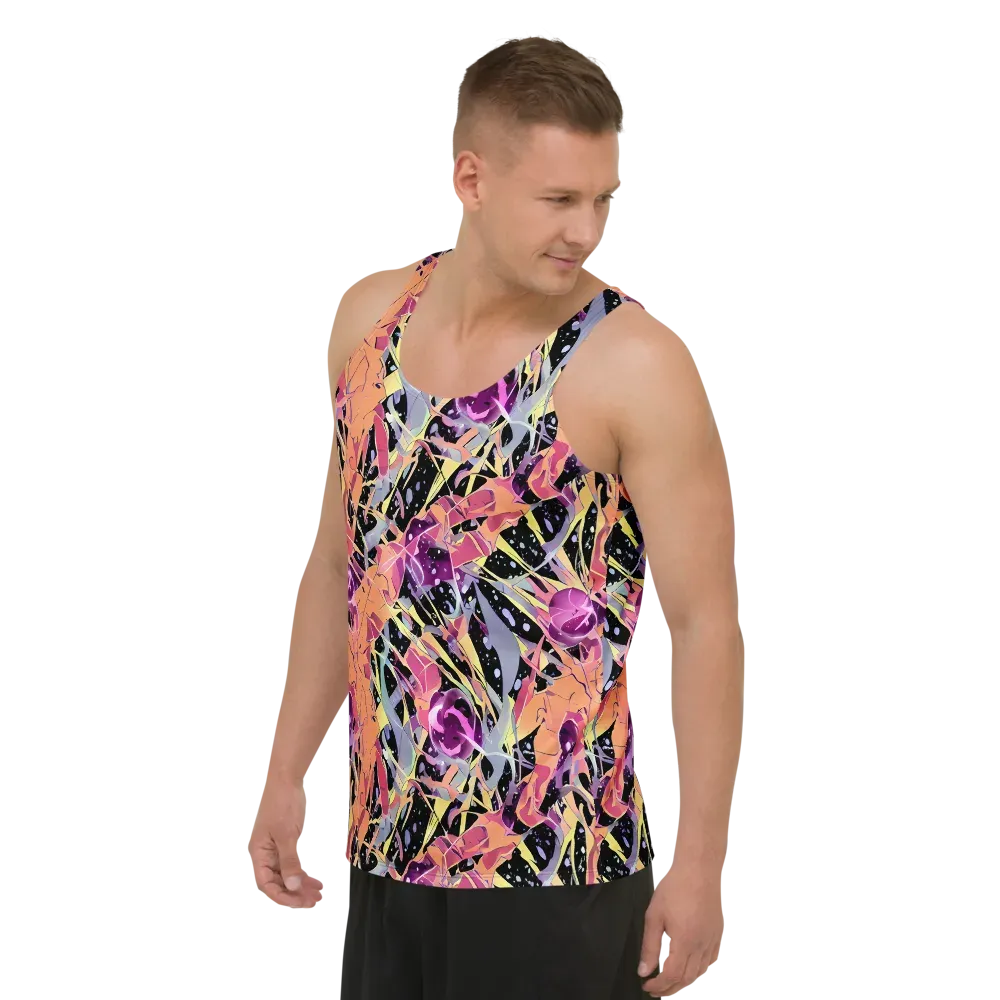 Candy Eclipse on Men's Tank Top — Left Front