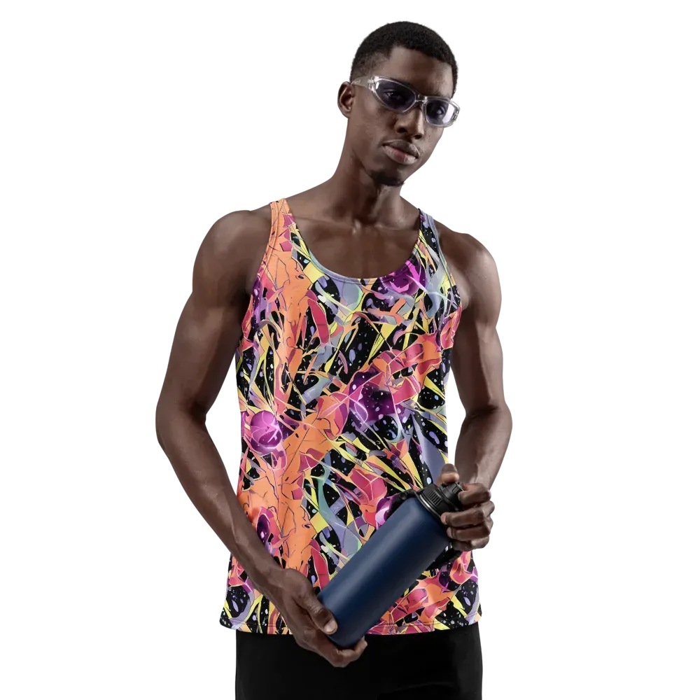 Candy Eclipse on Men's Tank Top — Front