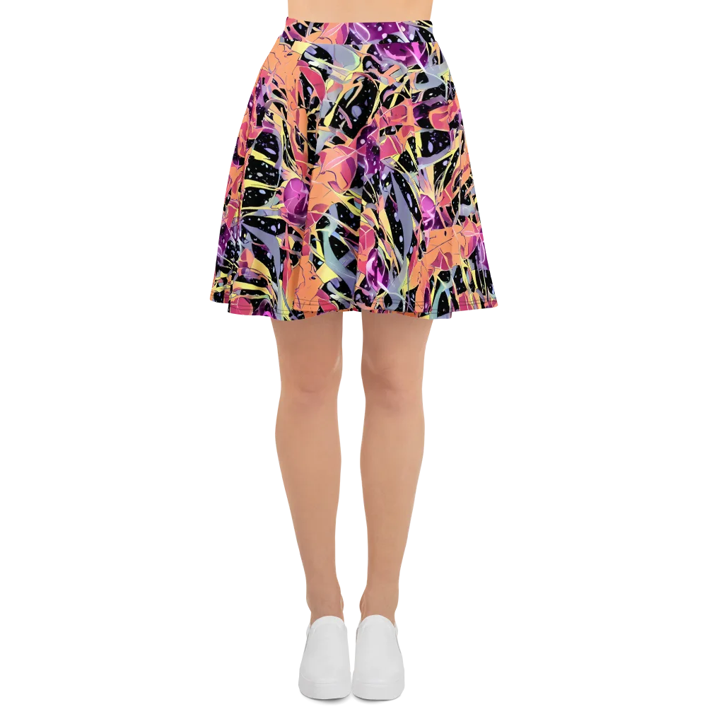 Candy Eclipse on Skater Skirt — Front
