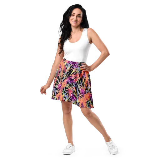 Candy Eclipse on a Skater Skirt