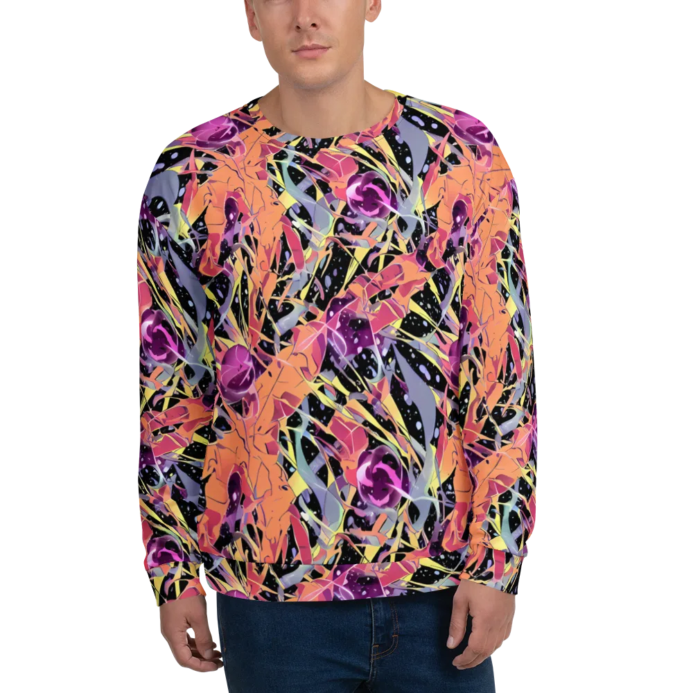 Candy Eclipse on Sweatshirt — Front