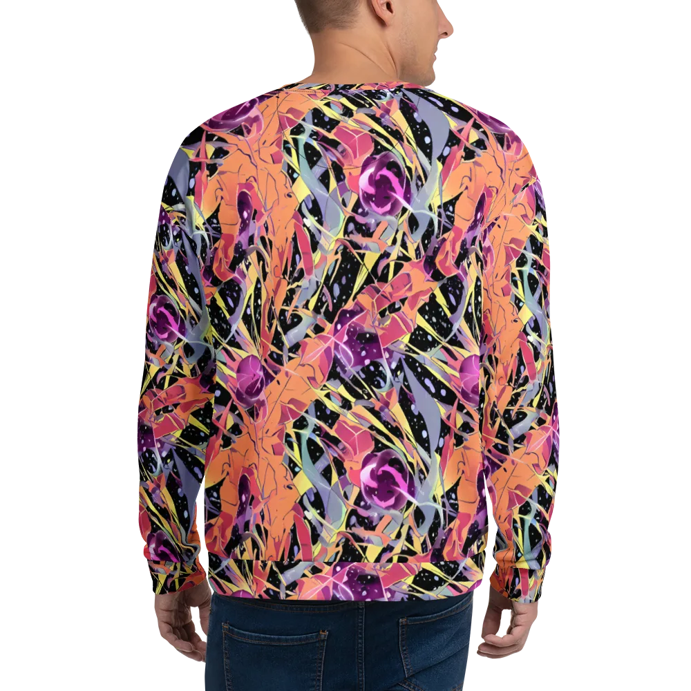 Candy Eclipse on Sweatshirt — Back