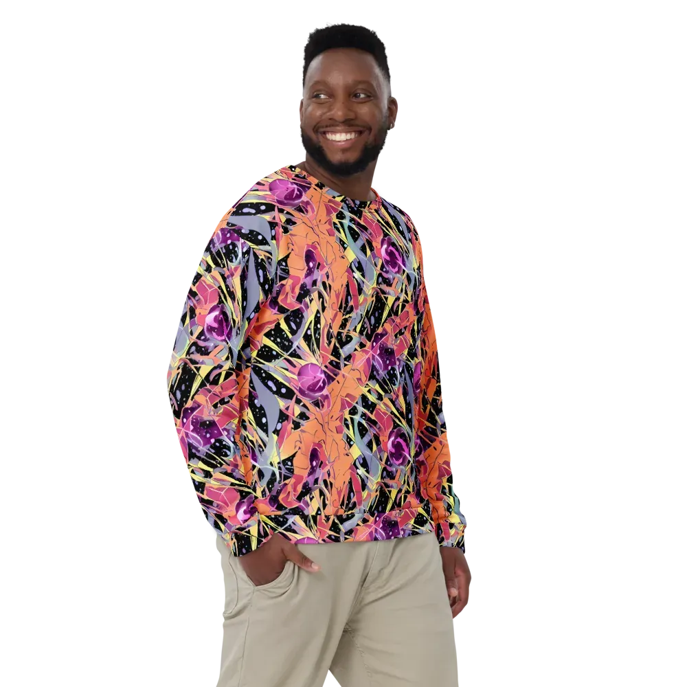 Candy Eclipse on Sweatshirt — Front