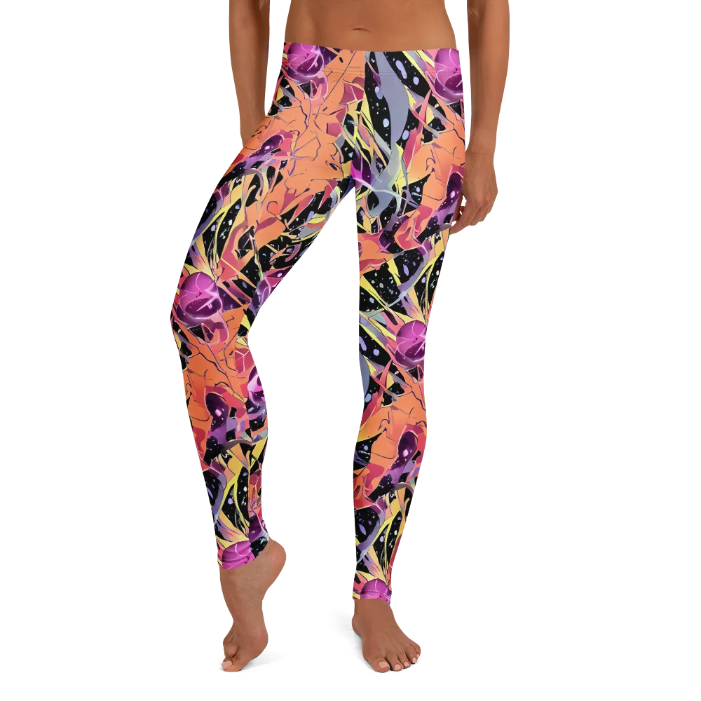Candy Eclipse on Leggings — Front