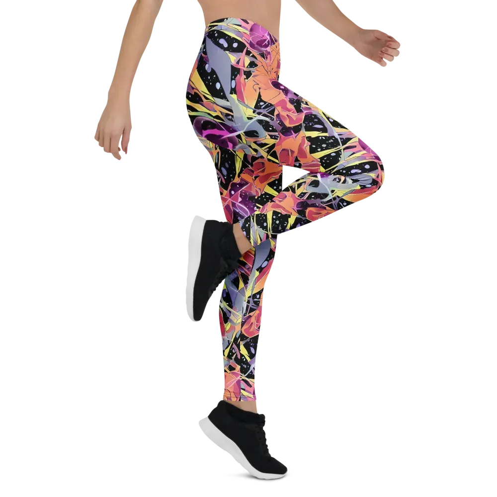 Candy Eclipse on Leggings — Right
