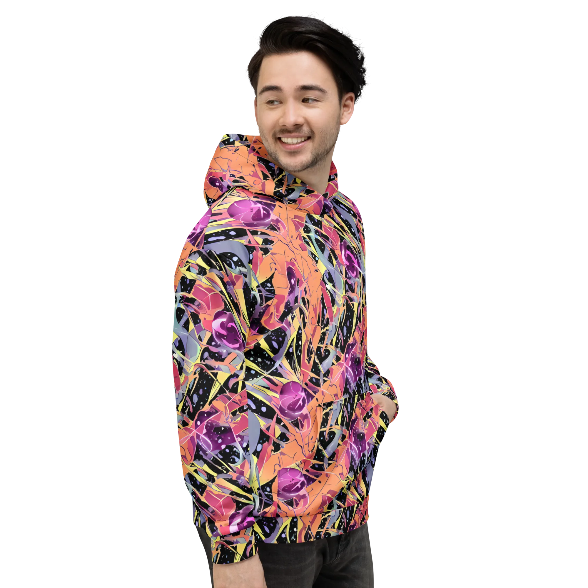 Candy Eclipse on Hoodie — Right