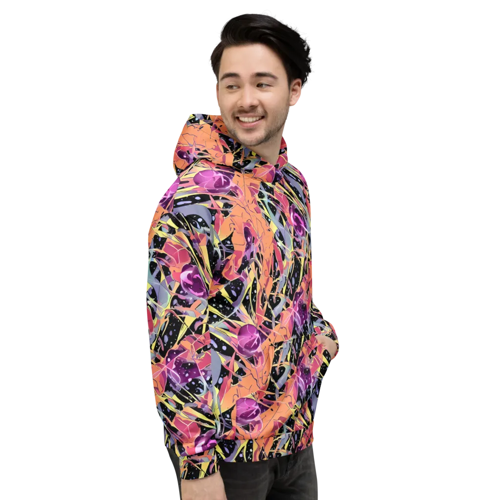 Candy Eclipse on Hoodie — Right