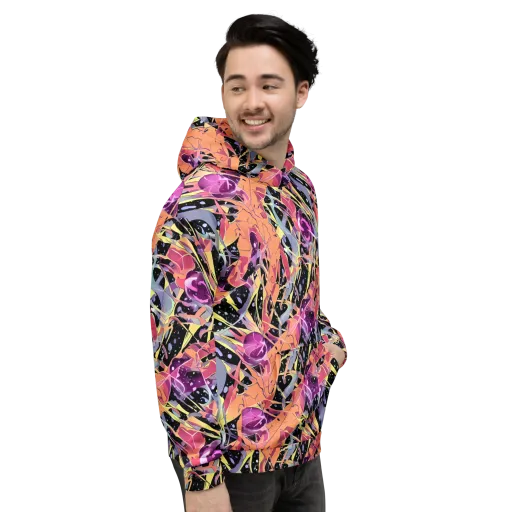 Candy Eclipse on a Hoodie