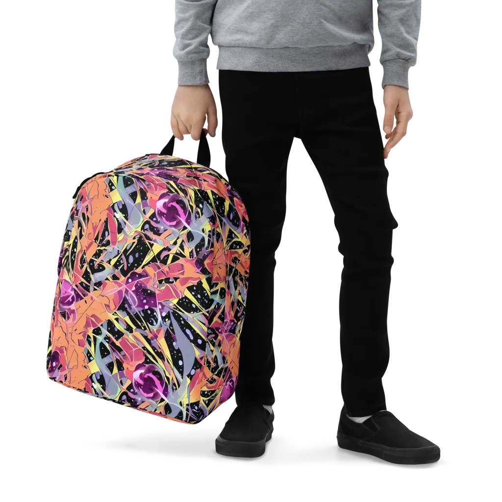 Candy Eclipse on Minimalist Backpack — Zoomed-in
