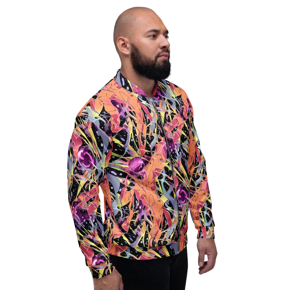 Candy Eclipse on Bomber Jacket — Right