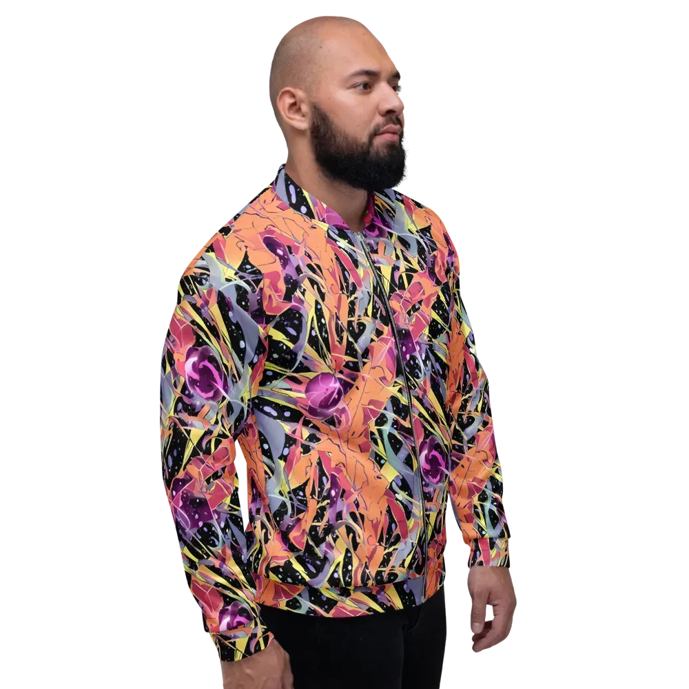 Candy Eclipse on Bomber Jacket — Right
