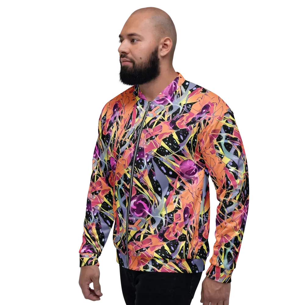 Candy Eclipse on Bomber Jacket — Left